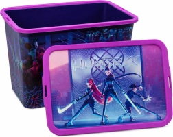 Aufbewahrungsbox K-Pop Demon Hunters mit Clip-Deckel 23 l