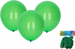 Set aus grünen aufblasbaren Ballons 10 Stk.