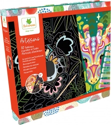 Kreativset Artissimo XXL - Kratzen und Sanden Tierporträts