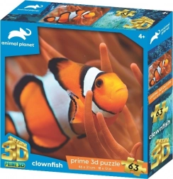 3D-Puzzle Clownfisch 63 Teile