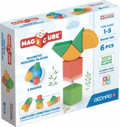 Geomag Magicube Shapes – magnetische Bausteine für die Kleinsten, 6 Teile