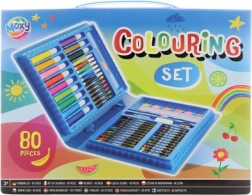 Box mit Malutensilien 80 Stk.