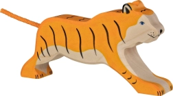 Holztiger Tiger laufend - 1 Stück