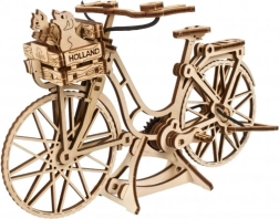 Ugears mechanisches 3D-Holzpuzzle Holland-Fahrrad (75 Teile)