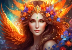 Puzzle Mysteriöse Frau 1000 Teile