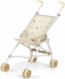 Puppenwagen Milly Mally Julia Nature, klappbarer Buggy
