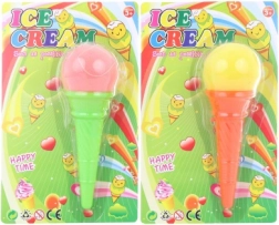 Abschuss-Eis – Schaumstoffball an Schnur