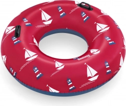 Aufblasbarer Schwimmring BESTWAY 119 cm mit Griffen – Rot