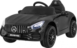 Elektrisches Kinderauto Mercedes‑Benz AMG GT, schwarz, mit Fernbedienung, sanftem Anfahren und MP3