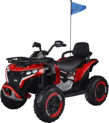 Kinderbatterie-Quad 4x4 Rot
