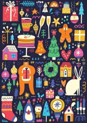 Puzzle Winterferien 1000 Teile Yazz