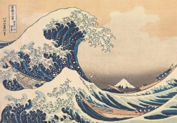 Puzzle 1000 Teile Hokusai: Die große Welle