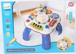 Interaktiver Spieltisch mit Trommel und Piano 8-in-1