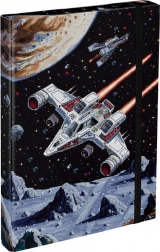 Mappen für Schulhefte A4 Pixel Space