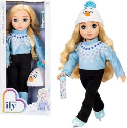 Disney ILY 4Ever Modepuppe auf Schlittschuhen inspiriert von Elsa 48 cm