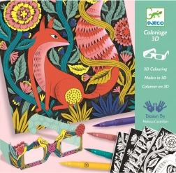 Fantastischer Wald mit 3D-Effekt von Djeco