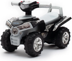 Kinder Rutsch-Quad mit Sound BABY MIX, grau