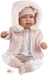 Llorens Neugeborene realistische Puppe Baby mit Geräuschen