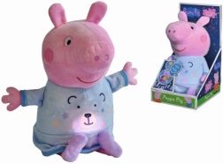 Peppa Pig Plüsch-Schlafbegleiter mit Licht und Melodie 25 cm