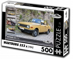 Puzzle Retro-Autos Wartburg 353 (1984) 500 Teile