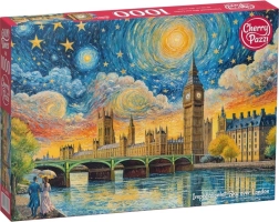 Cherry Pazzi Puzzle Impressionistischer Himmel über London 1000 Teile