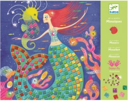 Perlmutt-Mosaik Meerjungfrauen