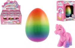 Schlüpfendes Einhorn aus Plastik 7x10 cm in der Schachtel