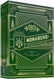Spielkarten Monarchs grün