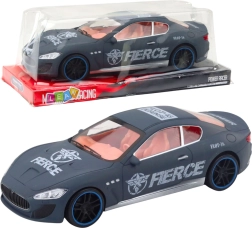 Sportwagen mit Heckantrieb matt grau