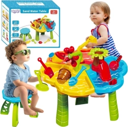 Woopie Wasser- und Sandspieltisch 2-in-1 mit Stühlchen