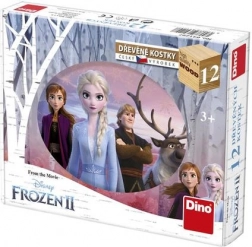 Dino Holzbausteine FROZEN II, 12 Stk.