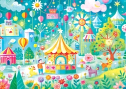 Puzzle YAZZ Bunte Stadt 1000 Teile