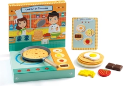 Pfannkuchenspiel Gaëlle und Titouan