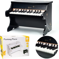 Classic World Kinderklavier – schwarze Holzausführung