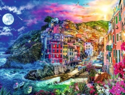 Puzzle 2000 Teile Feria der Farben Cinque Terre