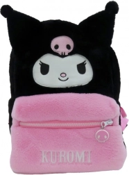 Plüschrucksack mit Kuromi-Motiv