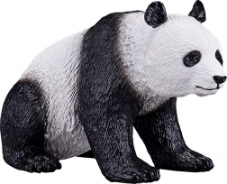große Pandafigur aus robustem Kunststoff
