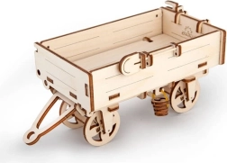Mechanisches 3D-Holzpuzzle Anhänger – Kippanhänger UGEARS (68 Teile)