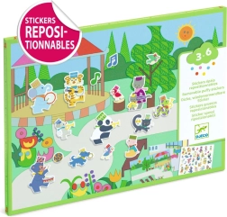 Djeco Sticker-Kreativset Musiker