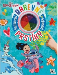 Bunte Fingerstempel Lilo & Stitch