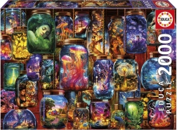Educa Puzzle Träume im Glas 2000 Teile