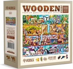 WOODEN CITY Holzpuzzle Erstaunliche Welt der Tiere 1010 Teile