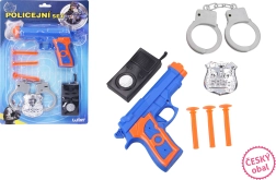 Polizei-Set mit Saugnapfpfeilen für Kinder