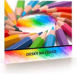 Hefte für Zahlen für Erstklässler Pastellfarben