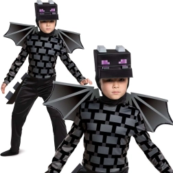 Kinderkostüm Ender Dragon aus dem Spiel Minecraft 137–149 cm (10–12 Jahre)