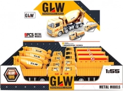 Metallmodell eines Lastwagens