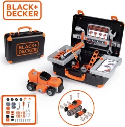 Smoby Black & Decker Werkzeugkoffer mit Bauauto