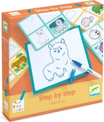 Djeco Zeichenset Lama & Co