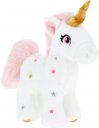 Keeleco weißes Einhorn 16 cm – ökologische Plüschfigur
