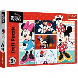 Puzzle 100 Teile Lustige MINNIE DISNEY von Trefl
